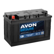 L35-110 AVON LEISURE BATTERY 12V volt 110ah VENTED COLLECT ONLY CARAVAN MOTORHOME MARINE SC320E